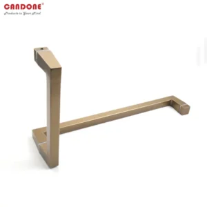 Tay nắm cửa kính khách sạn cao cấp chân đúc đặc không mối hàn CD-DZ03