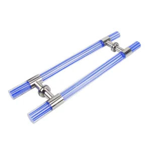 Tay nắm cửa kính pha lê